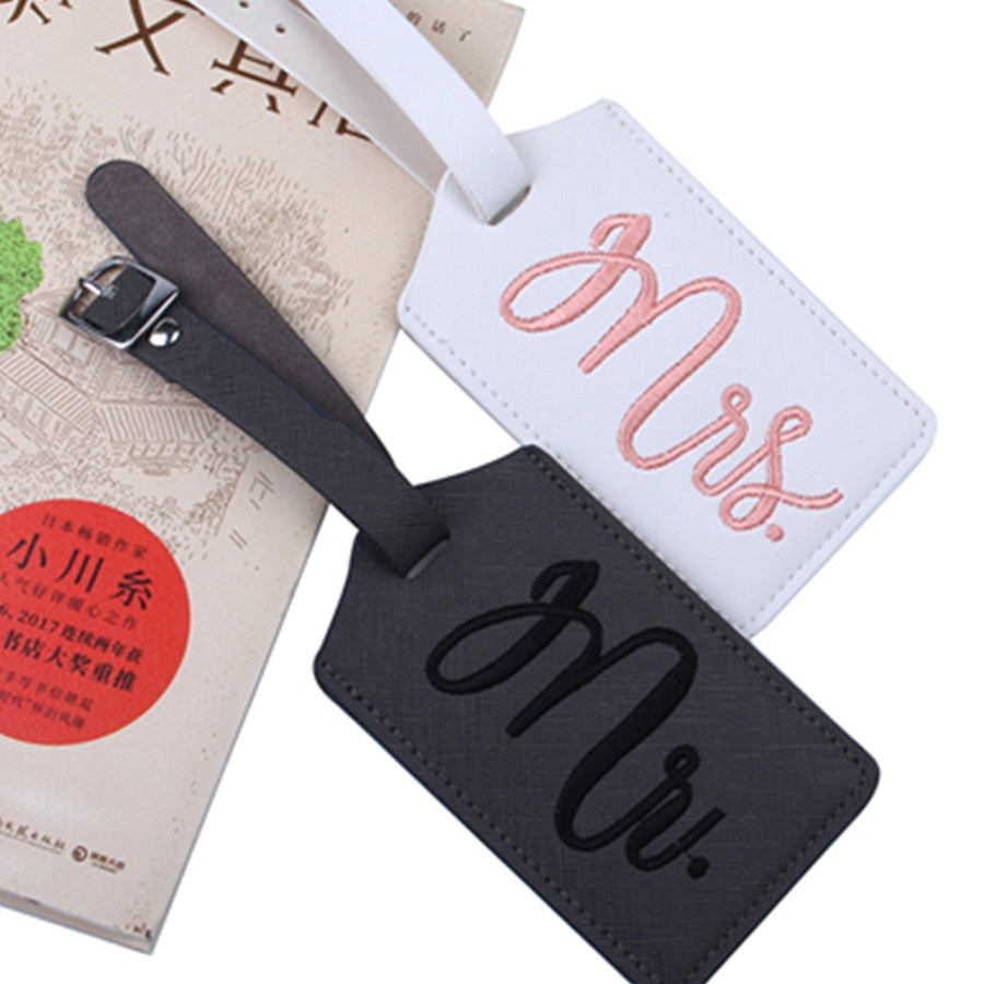 His & Hers Suitcase Luggage Tags