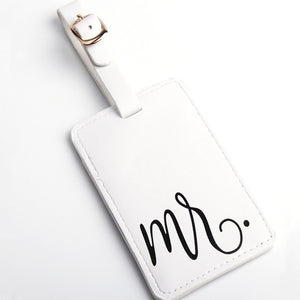 His & Hers Suitcase Luggage Tags